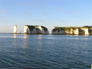 Old Harry from Studland Bay