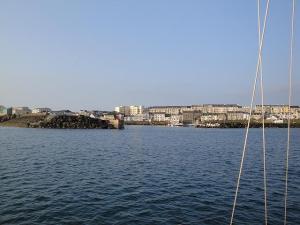 Approaching Portrush Harbour, N Ireland